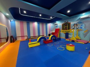 ruangan gymnastics anak